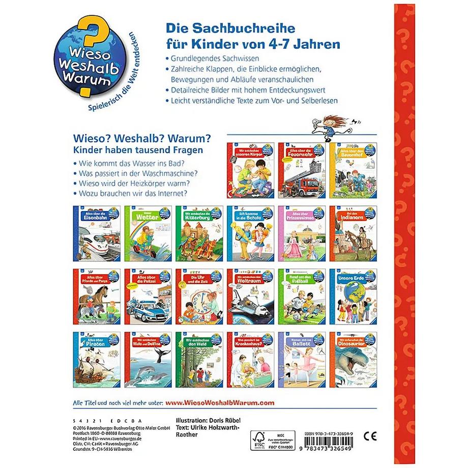 Wieso? Weshalb? Warum?, Band 24: Technik bei uns zu Hause Holzwarth-Raether, Ulrike; Rübel, Doris (Illustrationen) Gebundene Ausgabe 