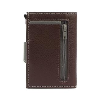 Margelisch Noonyu Double Leather Dark Brown Minibörse  
