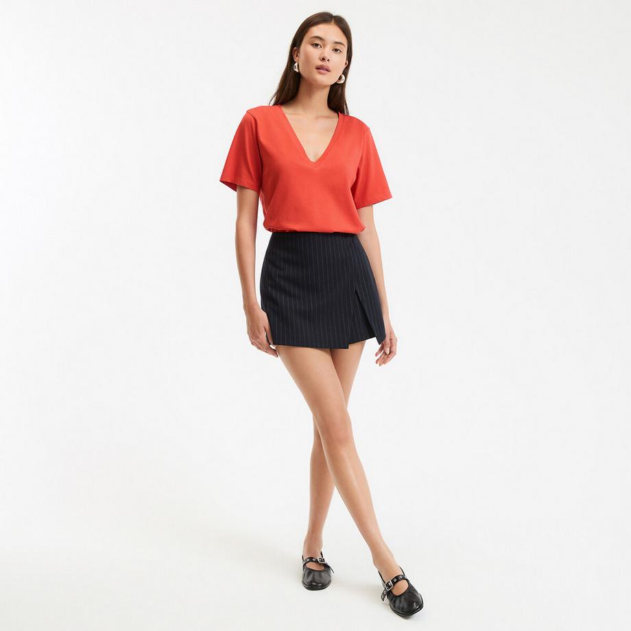 La Redoute Collections T-shirt Col V  