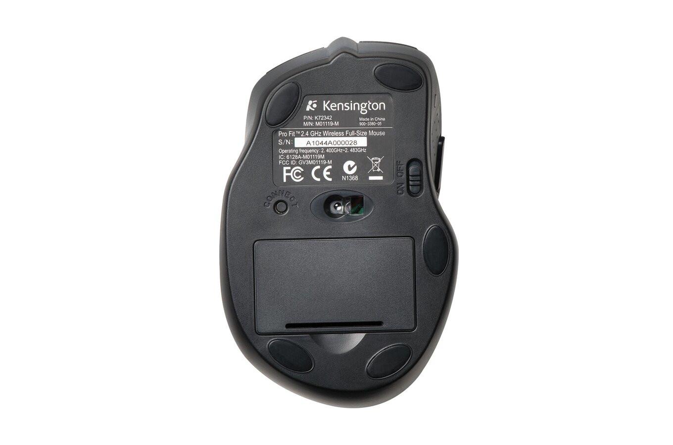 Kensington  Souris pleine taille sans fil Pro Fit™ 