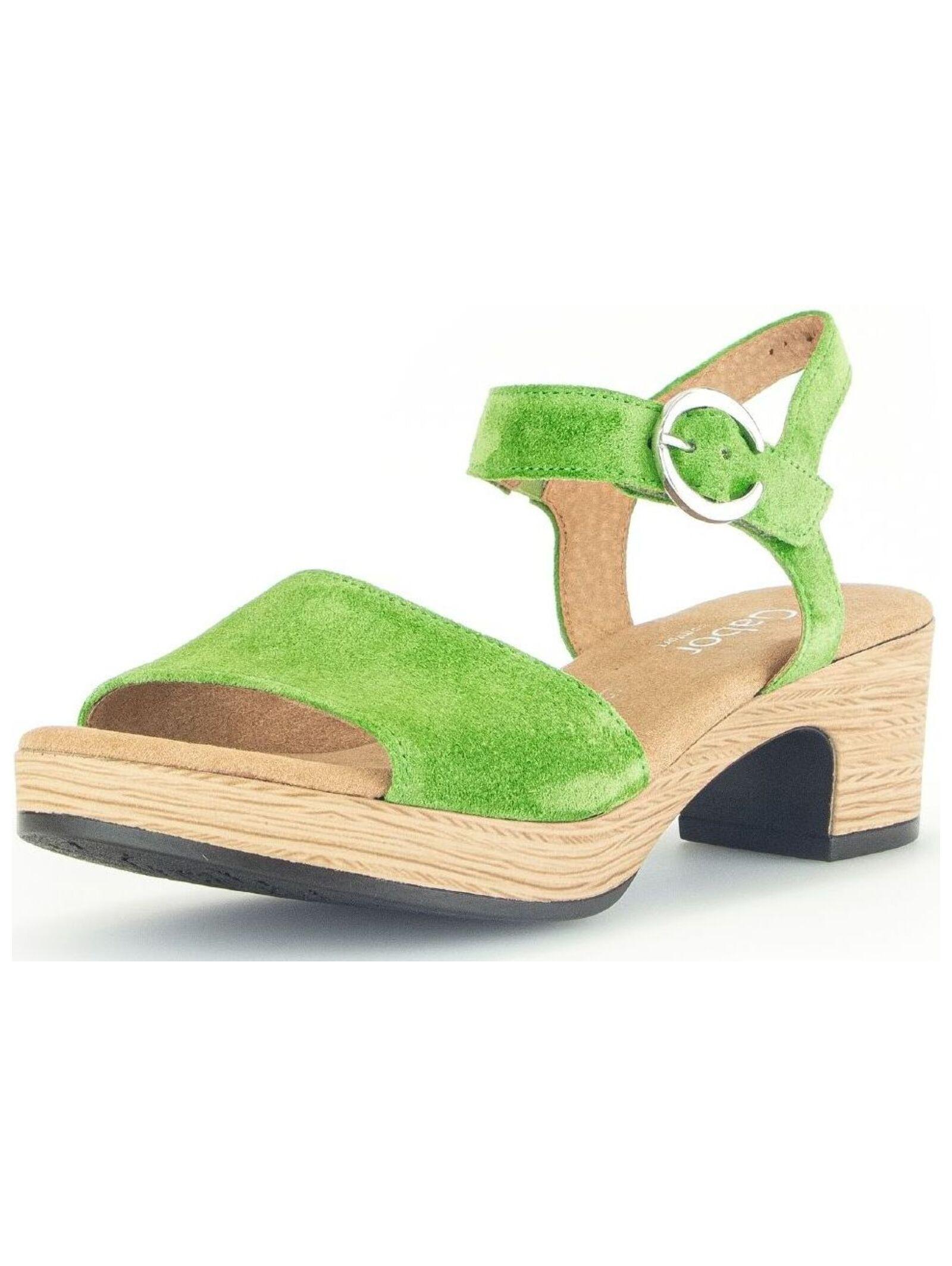 Image of Sandalen 42.071 Damen Grün 39