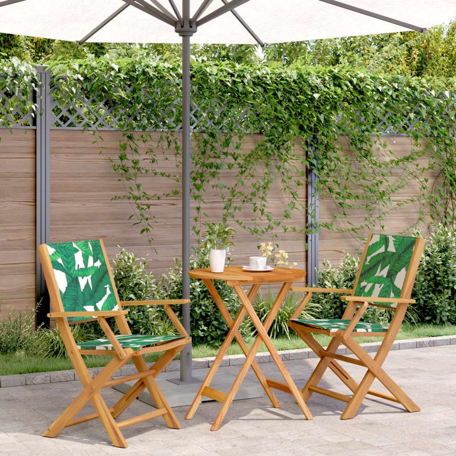 VidaXL Bistro set akazienholz  