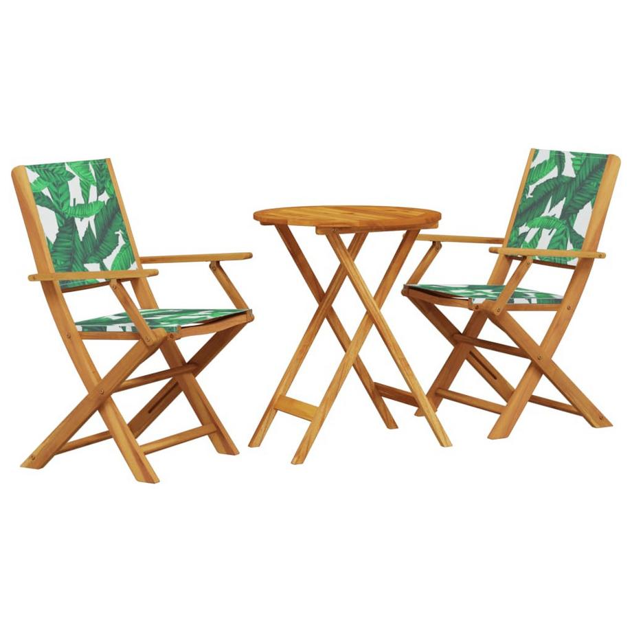 VidaXL Bistro set akazienholz  