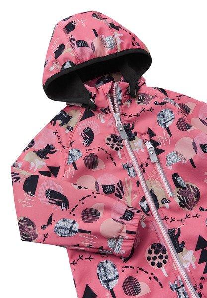 Reima  Kinder Softshell Jacke Vantti Pink coral 