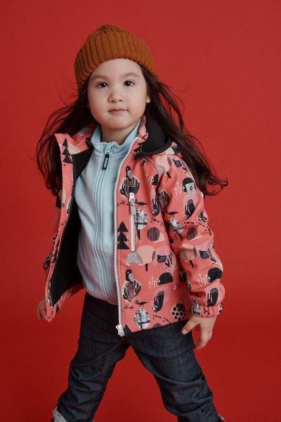 Reima  Kinder Softshell Jacke Vantti Pink coral 