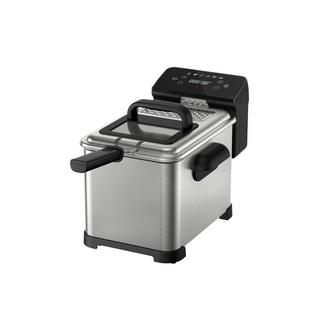 Tefal FR507D FAMILY PRO DIGITAL 4L Edelstahl-Schwarz  