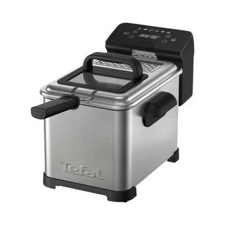 Tefal FR507D FAMILY PRO DIGITAL 4L Edelstahl-Schwarz  