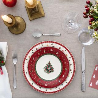 Villeroy & Boch Piatto da dessert/colazione rosso Toy's Delight Specials  