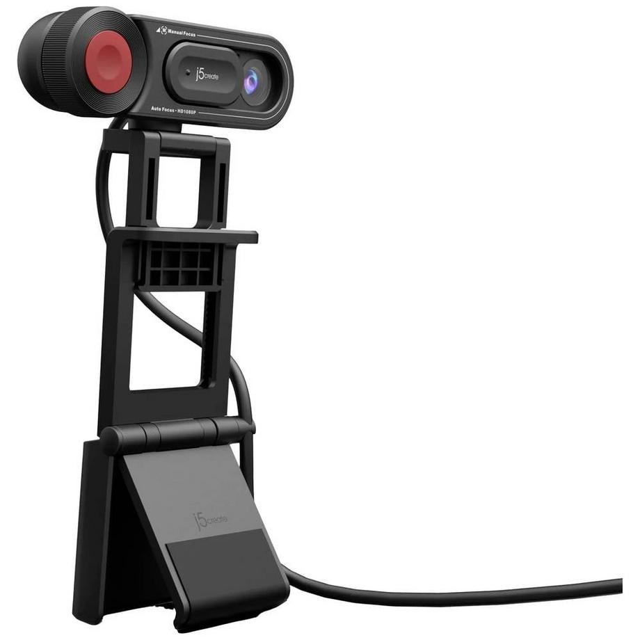 j5Create  HD-Webcam mit Auto- & manuellem Fokusschalter 