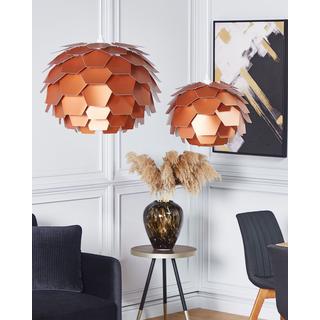 Beliani Lampe suspension en Matière synthétique Moderne SEGRE  