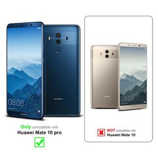 Cadorabo  Hülle für Huawei MATE 10 PRO TPU Silikon mit funkelnden Glitter 