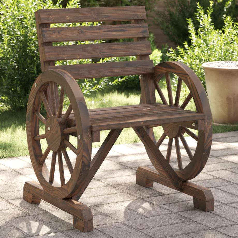 VidaXL sedia da giardino Legno  