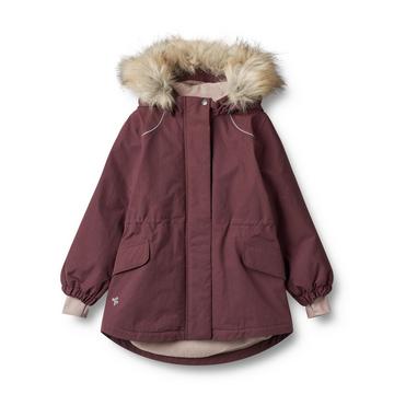 Mädchen Winterjacke Mathilde purple dawn