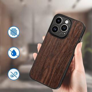 Cover-Discount  iPhone 15 Pro Max - Rückenhülle mit Holz-Struktur 