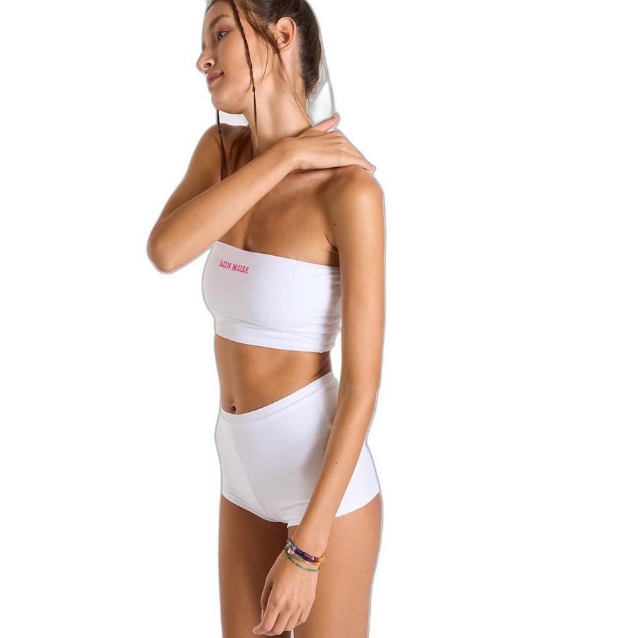 BANANA MOON Naza Sunrib Vita Alta Costine Slip Bikini  