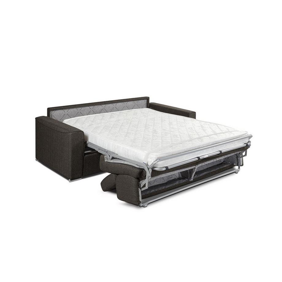LINEA SOFA Canapé 4 places conible express en tissu VIZIR Couchage à  lattes largesMatelas  