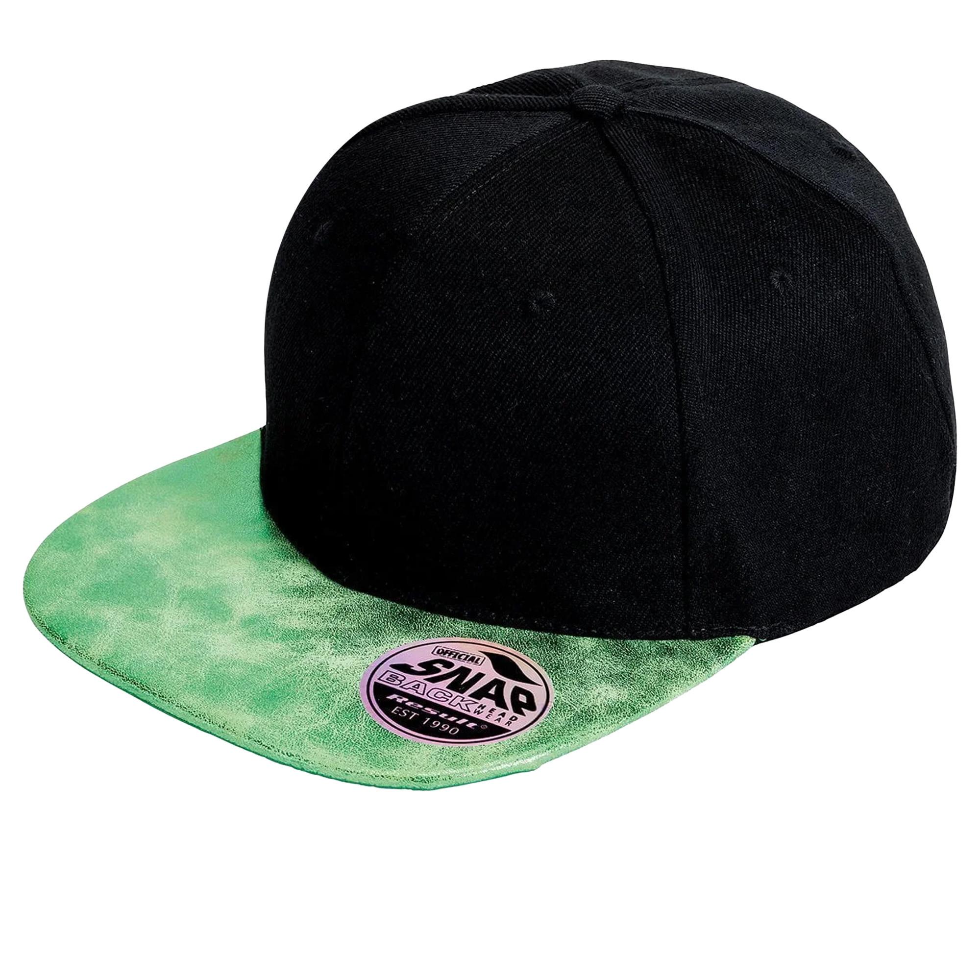 Result  Bronx Glitter Snapback Cap 