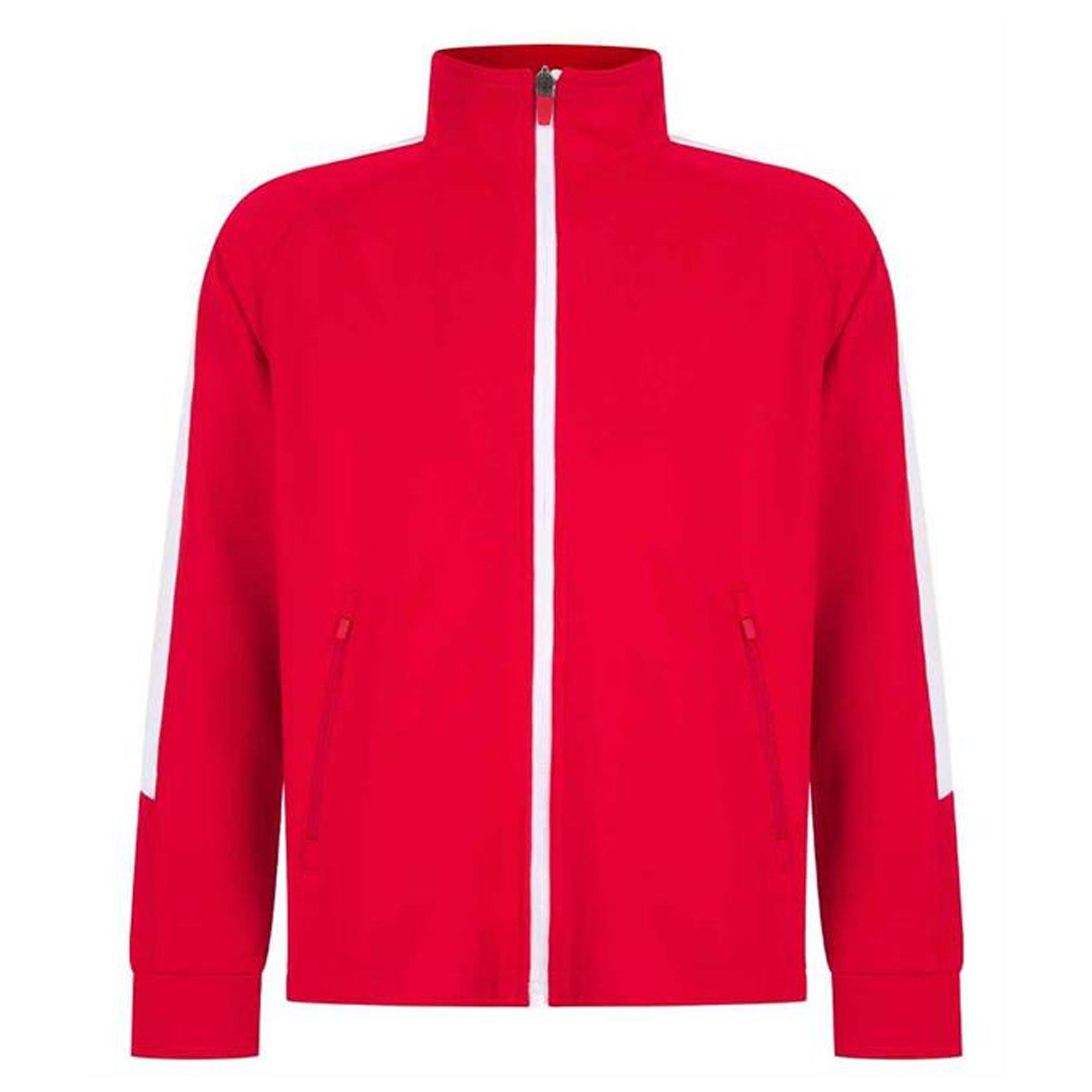 Image of Trainingsjacke Mädchen Rot Bunt 116