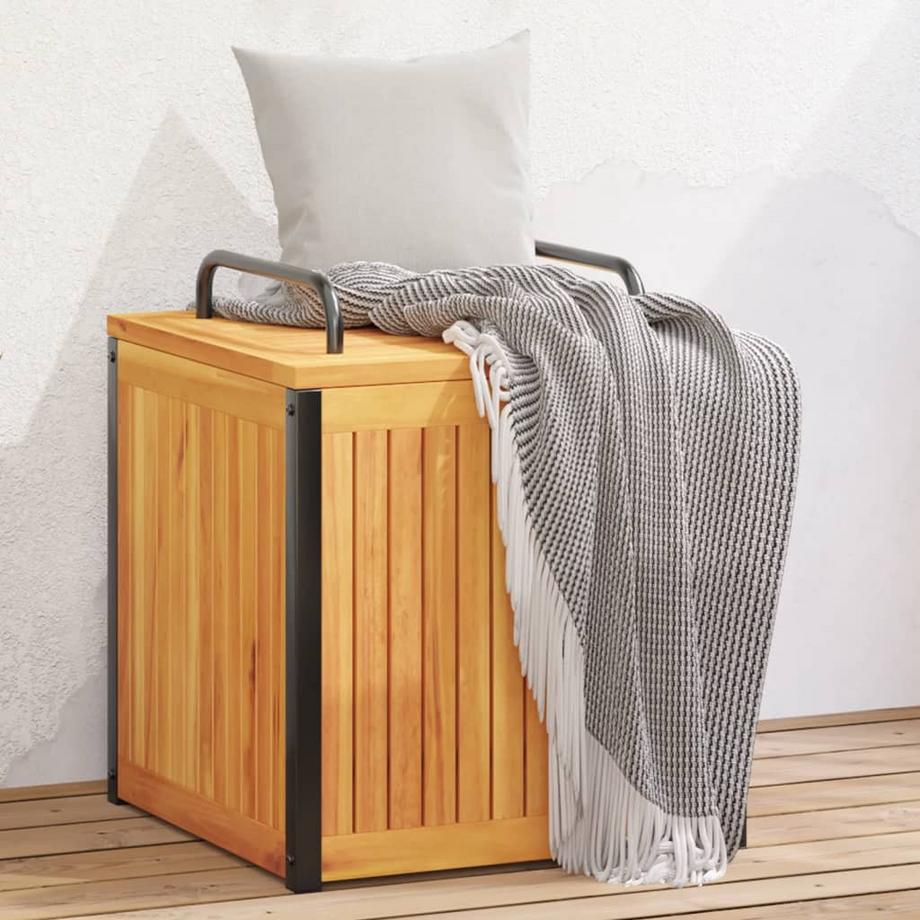 VidaXL Kissenbox akazienholz  