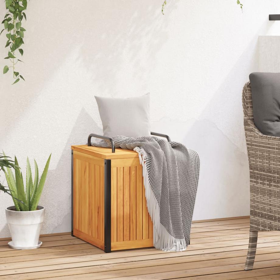 VidaXL Kissenbox akazienholz  