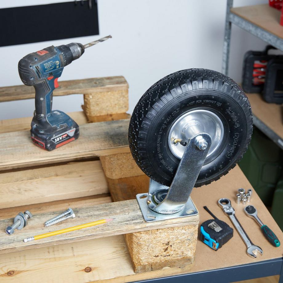 Northio  2x roues pivotantes à air 3.00-4 