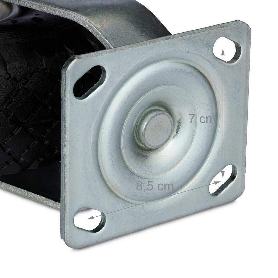 Northio  2x roues pivotantes à air 3.00-4 