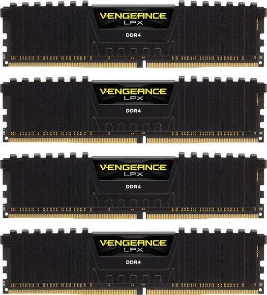 Corsair  Vengeance LPX (4 x 16GB, DDR4-2400, DIMM 288) 