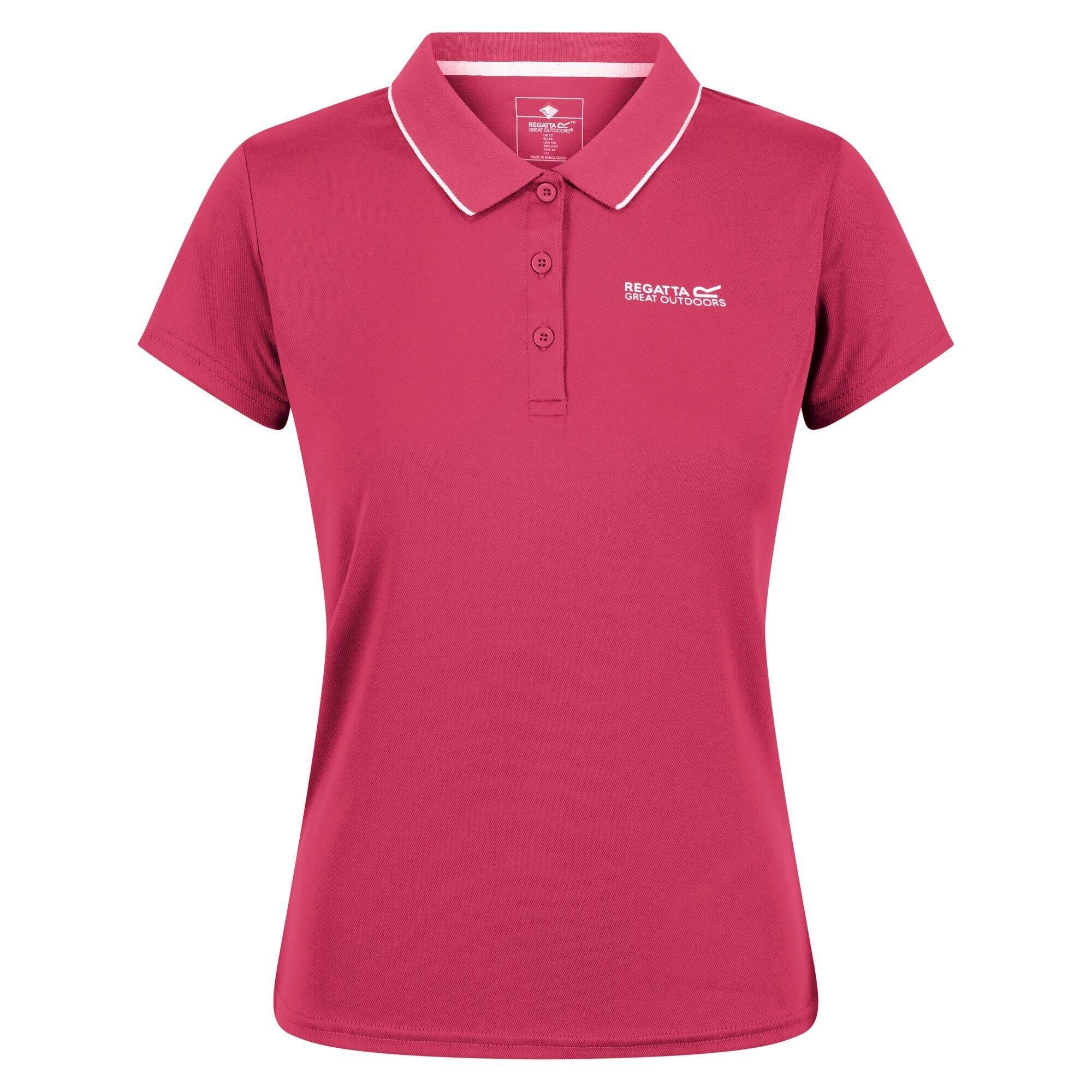 Image of Maverick V Poloshirt Damen Dunkelrosa 36