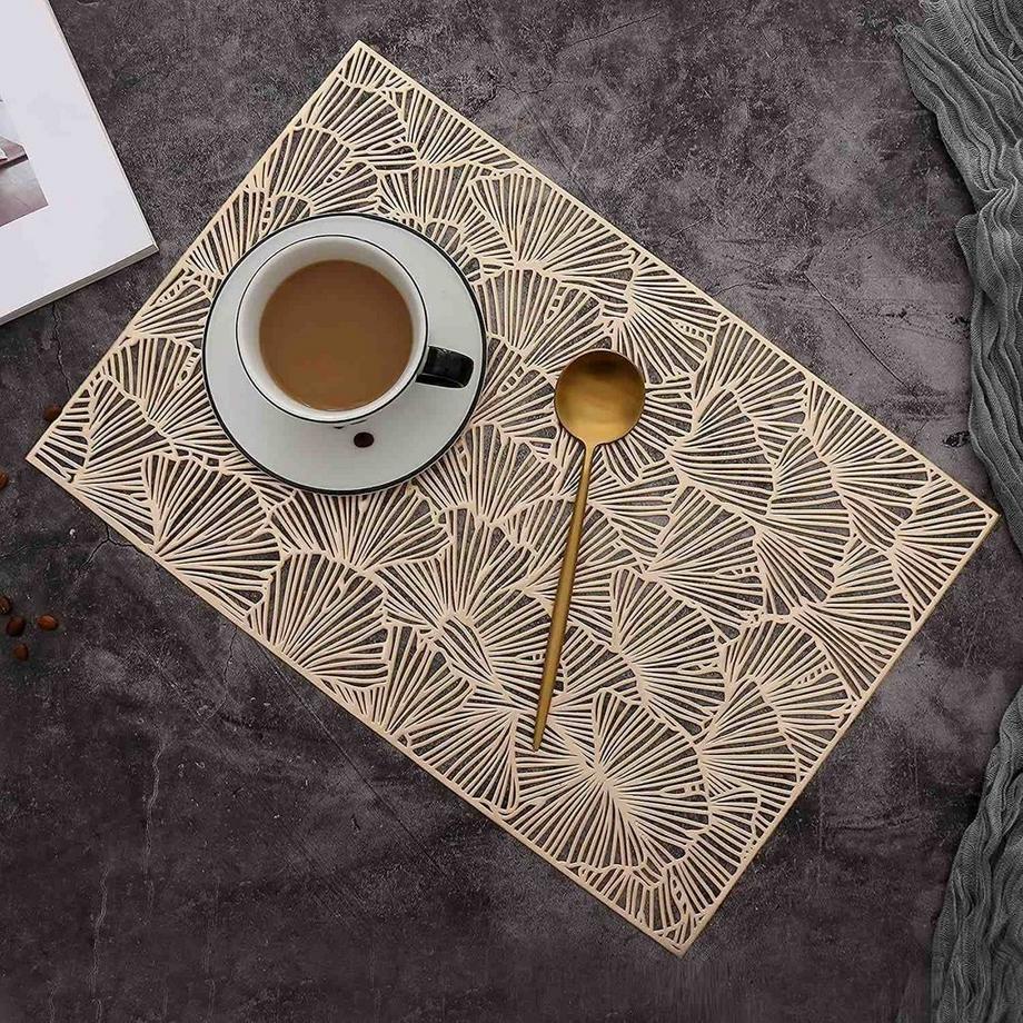 Northio  Set de Table Doré - 45 x 30 cm 