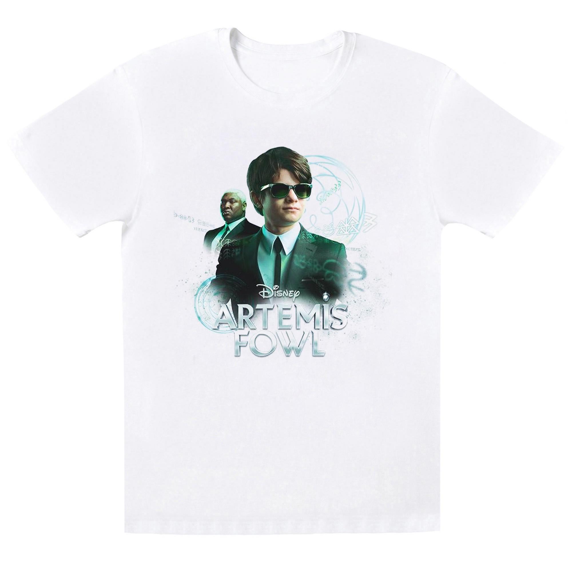 Image of Artemis Fowl Butler Poster Tshirt Jungen Weiss 128
