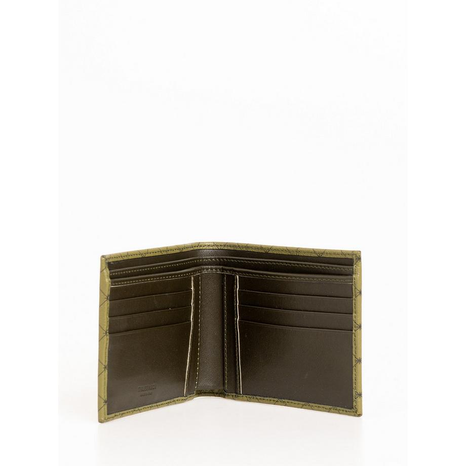 TRUSSARDI Portafoglio Monogram in Pelle Crespo  