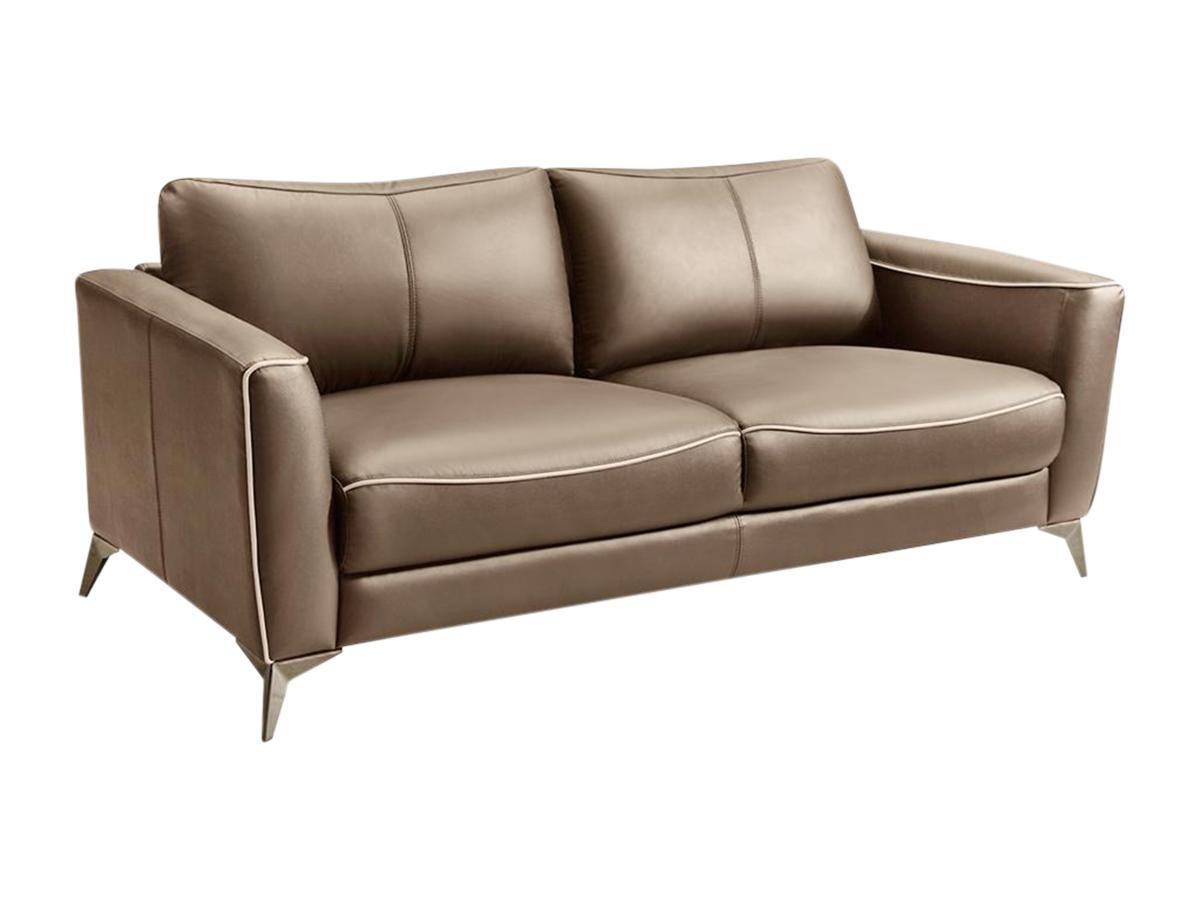 Image of Ledersofa 3Sitzer mit r Ziernaht BATUCO Ledersofa 3Sitzer mit r Ziernaht BATUCO