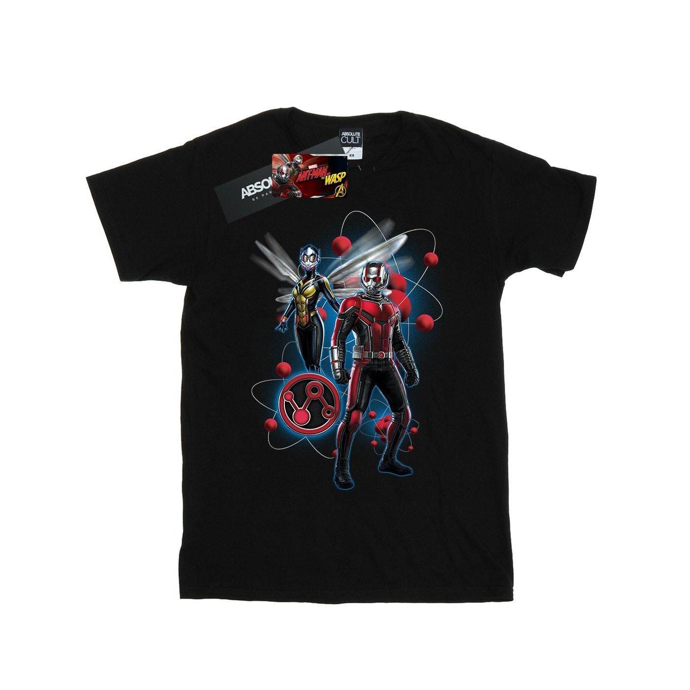 Image of Antman And The Wasp Particle Pose Tshirt Herren Schwarz M