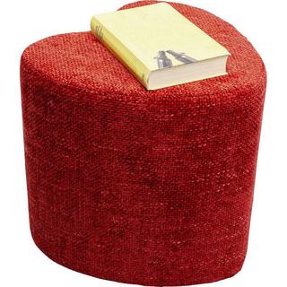 KARE Design Tabouret Lovely rouge 36x34  
