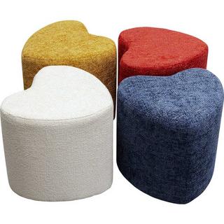 KARE Design Tabouret Lovely rouge 36x34  