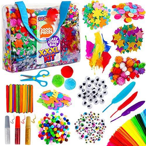 Image of Stück Handwerk Set Kinder Kunst Diy Handwerk Fall, Handwerk Für Kinder In Aufbewahrungstasche Unisex Multicolor ONE SIZE