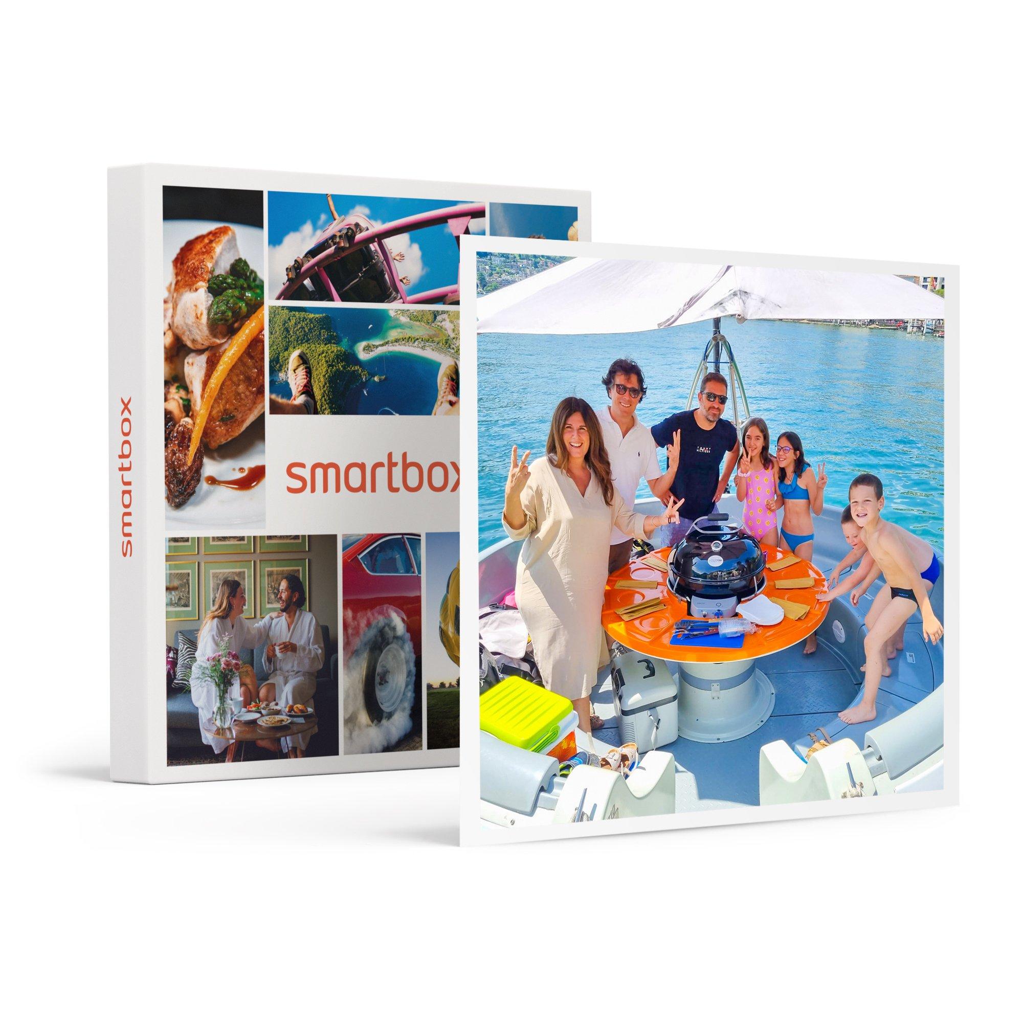 Image of Partyboot Am Luganersee Für Bis Zu 10 Personen - Geschenkbox Unisex