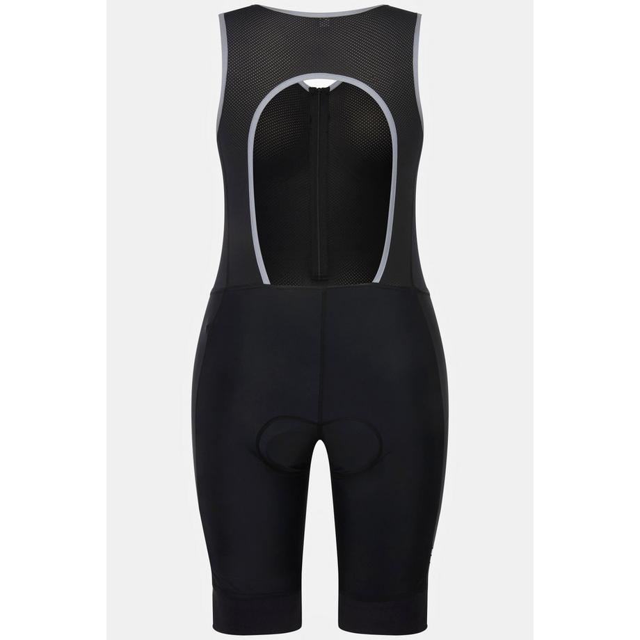 Ulla Popken Pantaloncini Ciclismo Imbottitura Seduta Bretelle Mesh Scollo V  