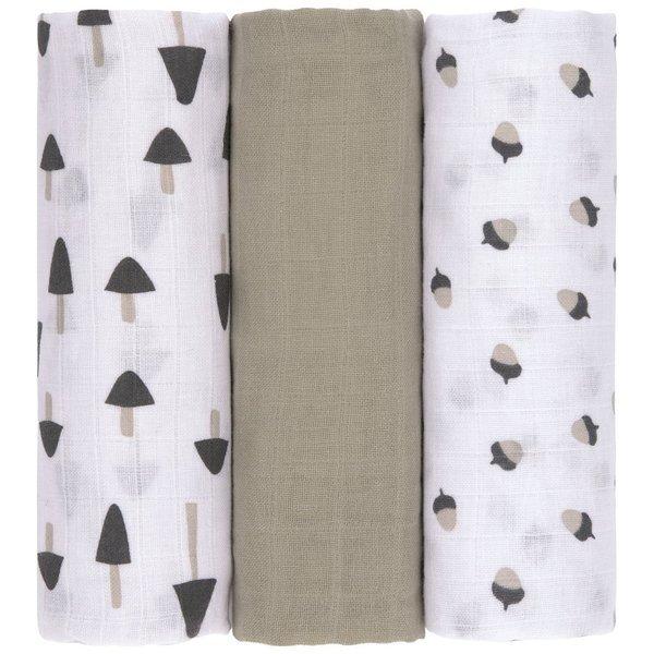 Image of LÄSSIG Einschlag Und Mulltuch 3er Set Unisex