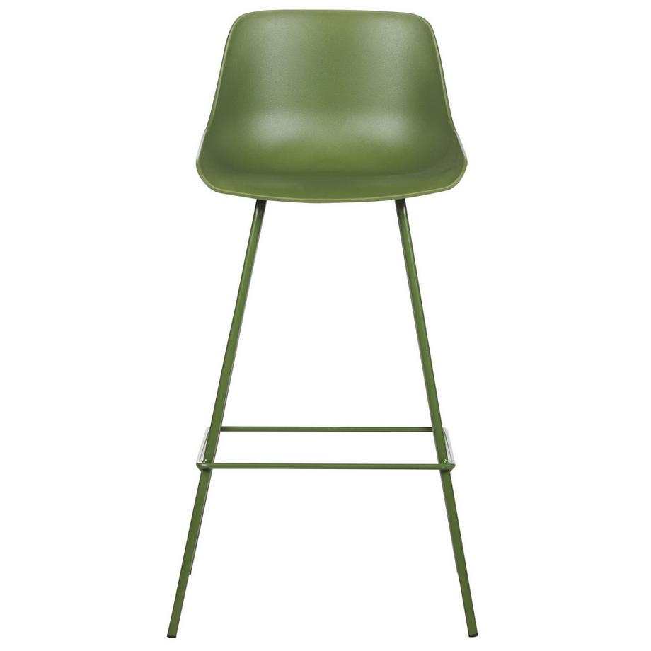 Beliani Set di 2 sedie alte en Materiale sintetico Moderno EMMET  