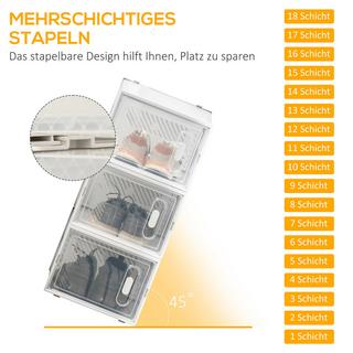 HOMCOM DIY Schuhschrank  