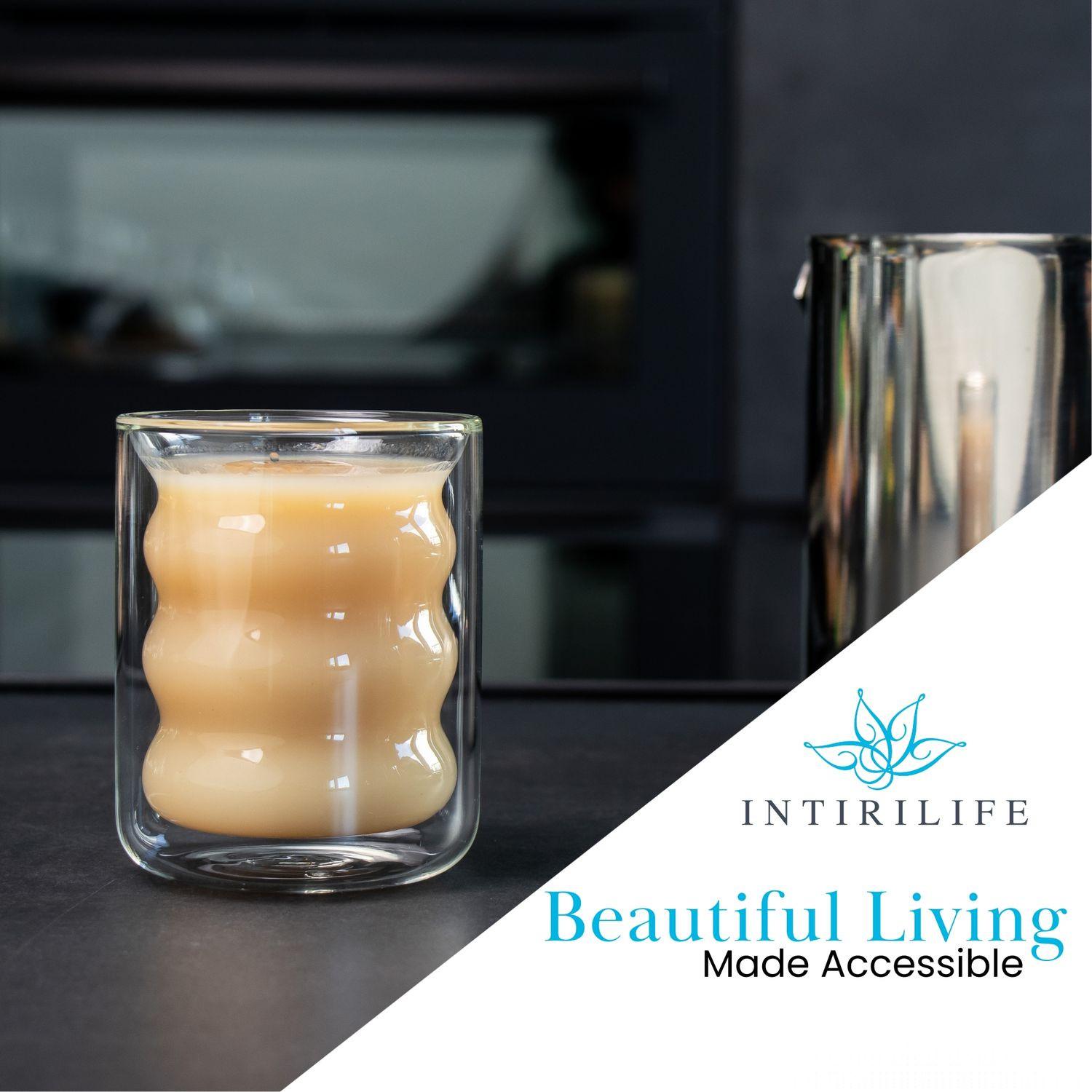 Intirilife Doppelwandige Thermo Gläser  