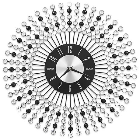 VidaXL Horloge murale métal  
