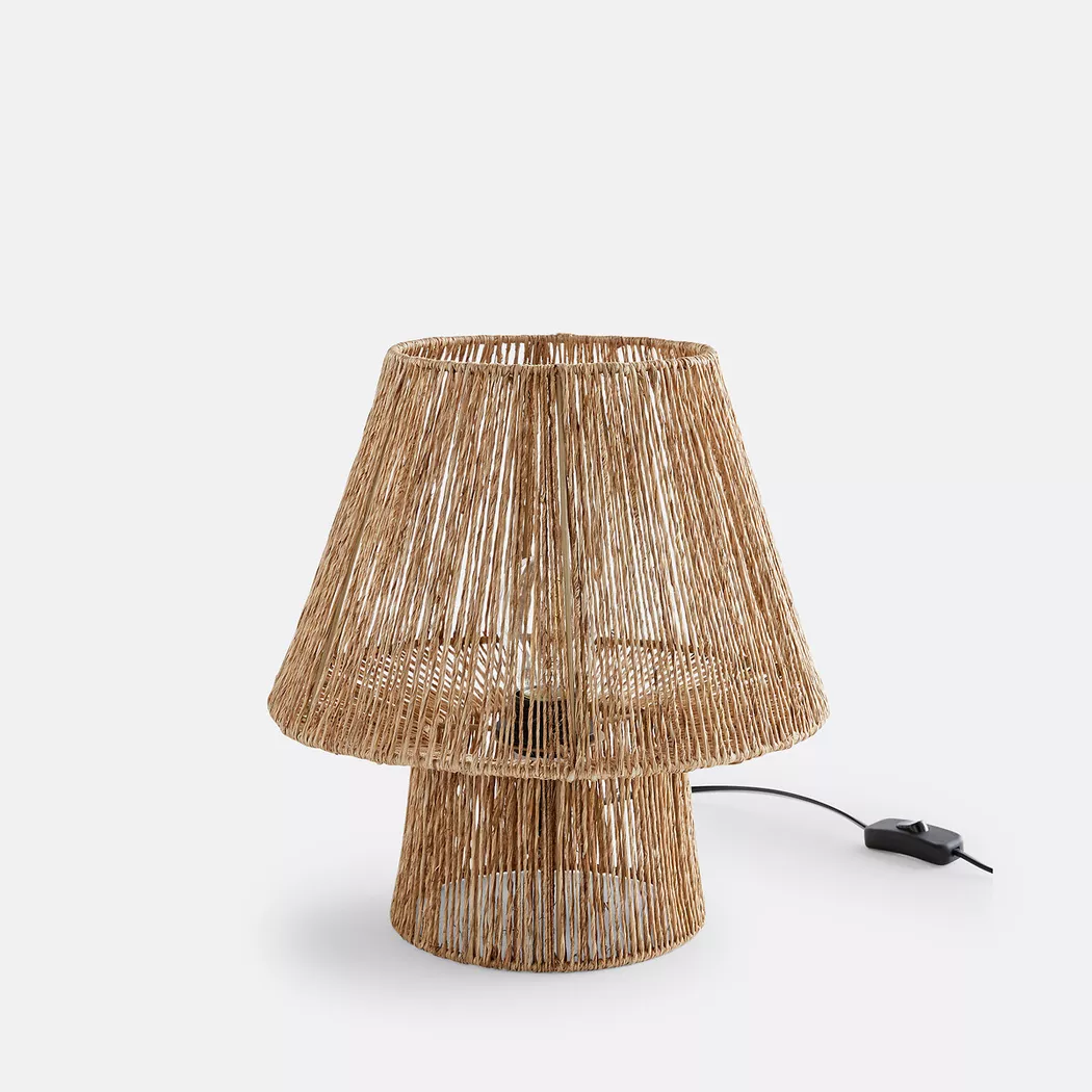La Redoute Intérieurs – Tischlampe Yaku, One Size, Beige