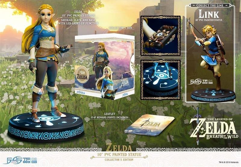 Nintendo  Zelda Breath of the Wild PVC Statue Zelda - Collector's Edition (25 cm) 
