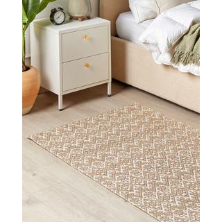 Beliani Tapis en Jute Boho ATIMA  