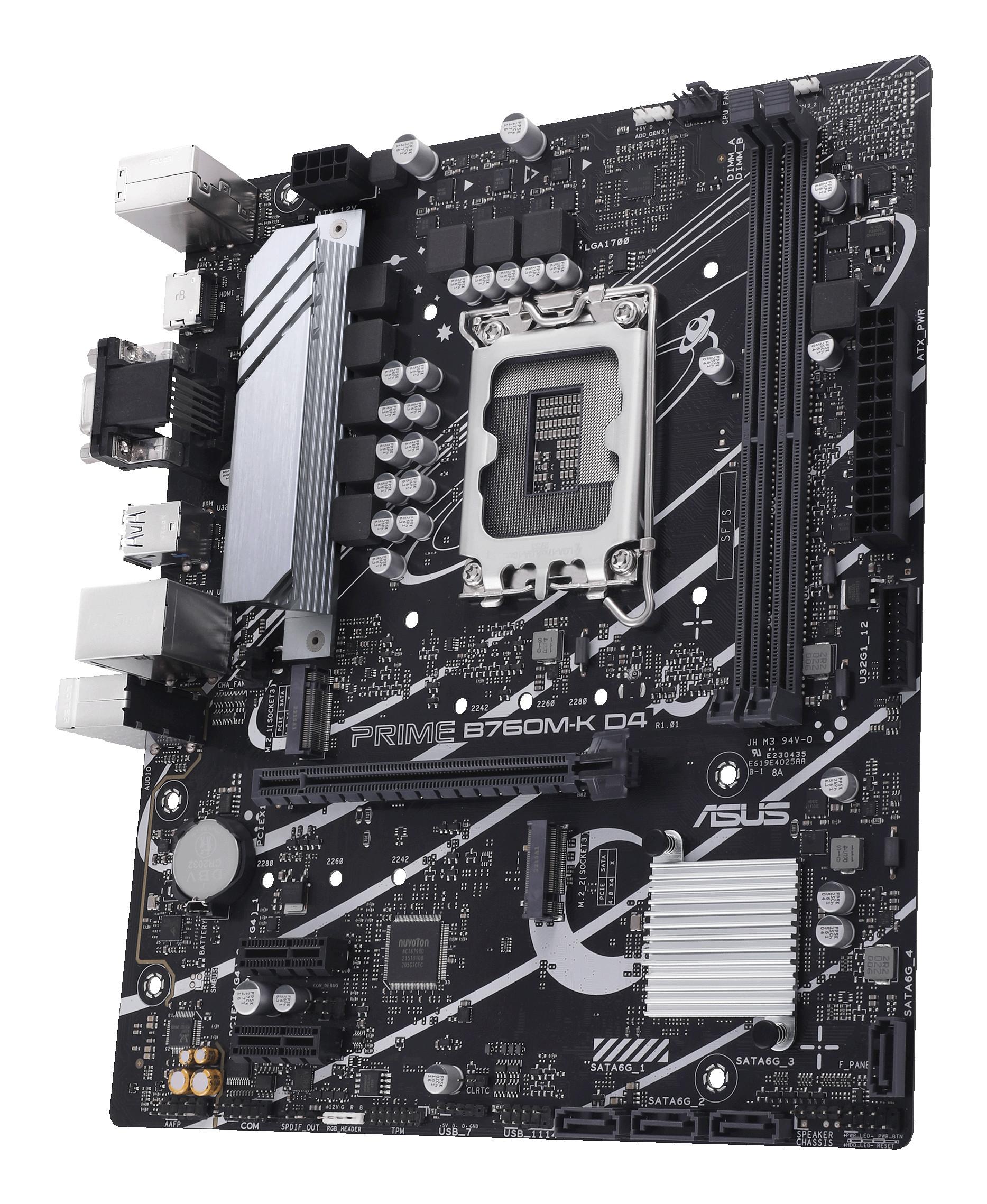 ASUS  PRIME B760M K D4 
