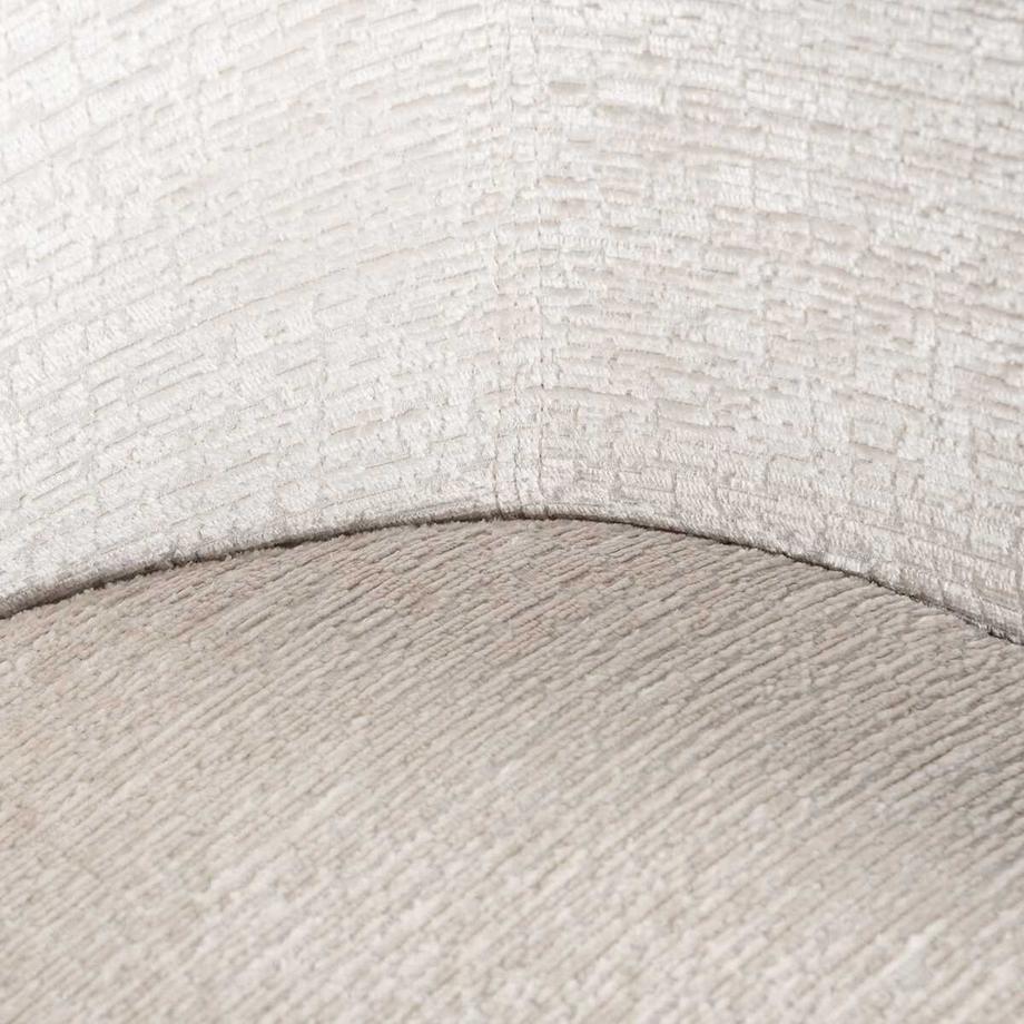 mutoni Chaise de salle à manger Ruby crème  
