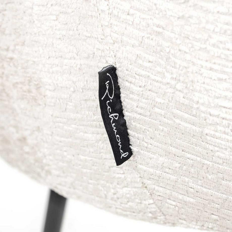 mutoni Chaise de salle à manger Ruby crème  