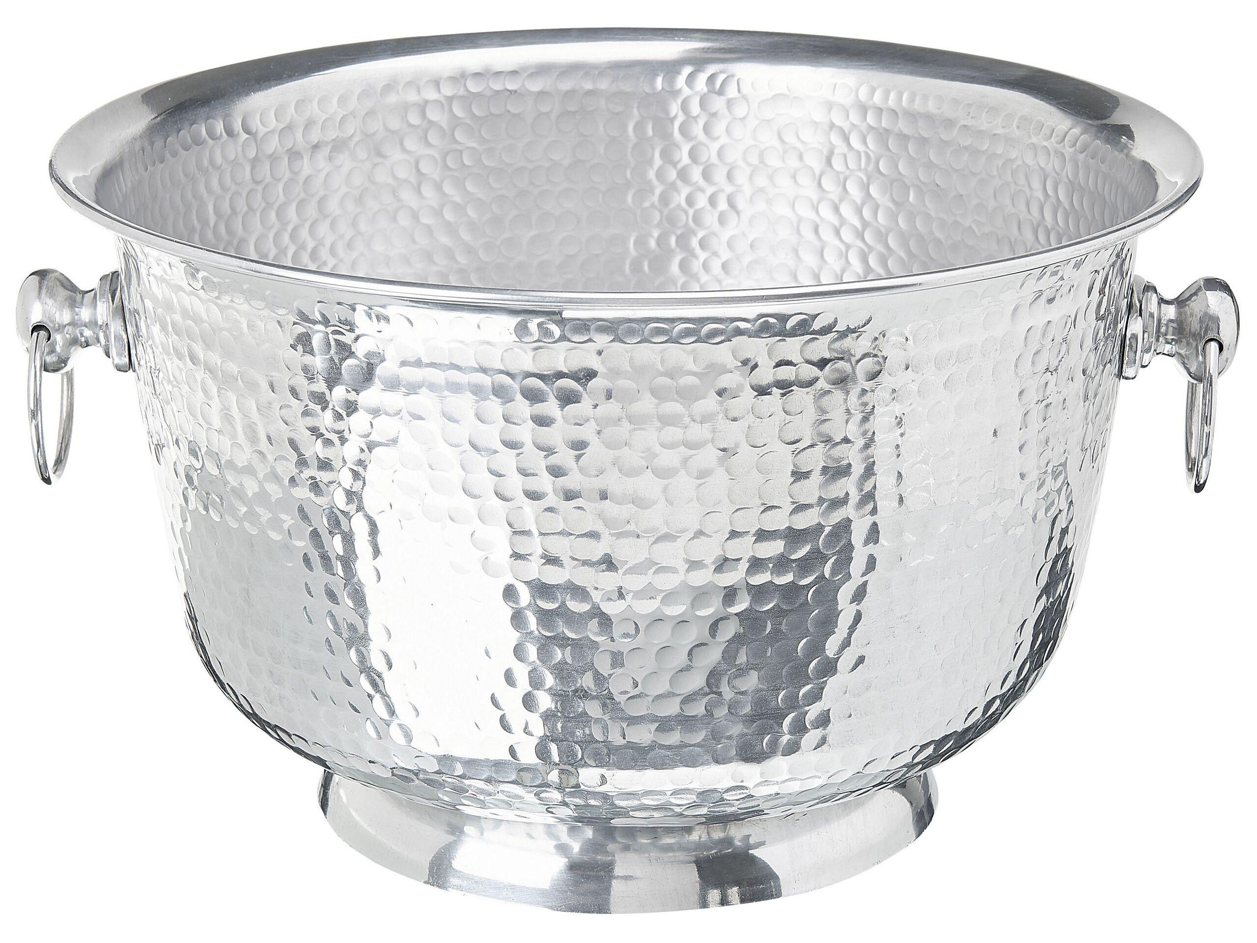 Image of Dekoration Aus Aluminium Glamourös Pompeii Unisex Antikes Silber